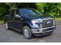 2016 Blue Jeans Ford F150 XLT SuperCrew 4x4  photo #1