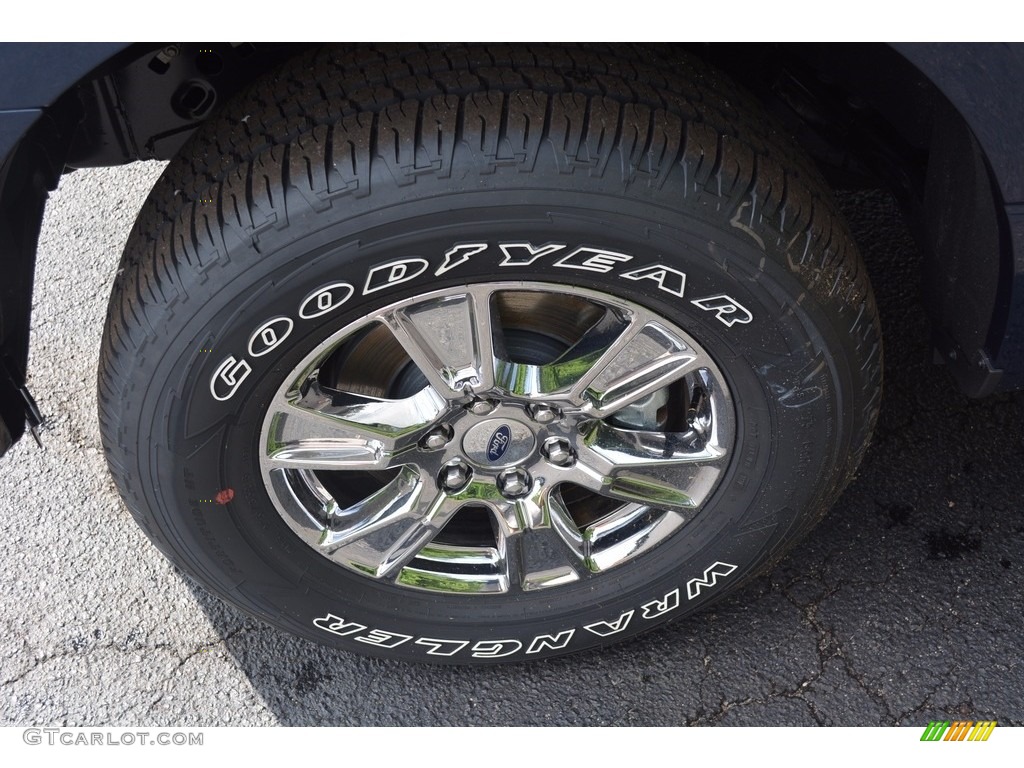 2016 F150 XLT SuperCrew 4x4 - Blue Jeans / Medium Earth Gray photo #14