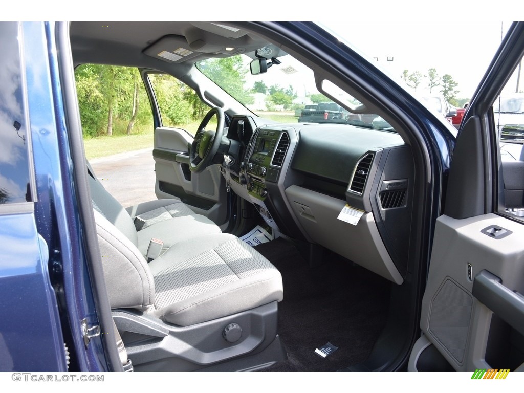 2016 F150 XLT SuperCrew 4x4 - Blue Jeans / Medium Earth Gray photo #26
