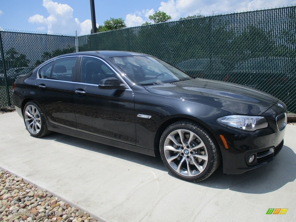 2016 5 Series 535i xDrive Sedan - Jet Black / Black photo #1