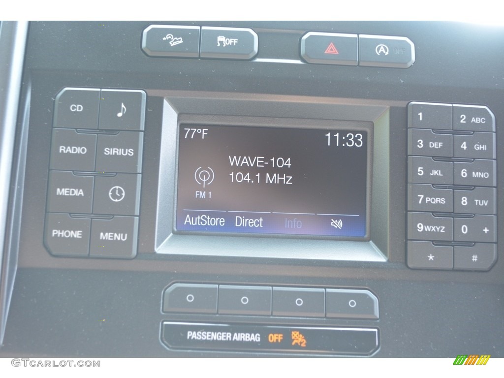2016 F150 XLT SuperCrew 4x4 - Blue Jeans / Medium Earth Gray photo #34