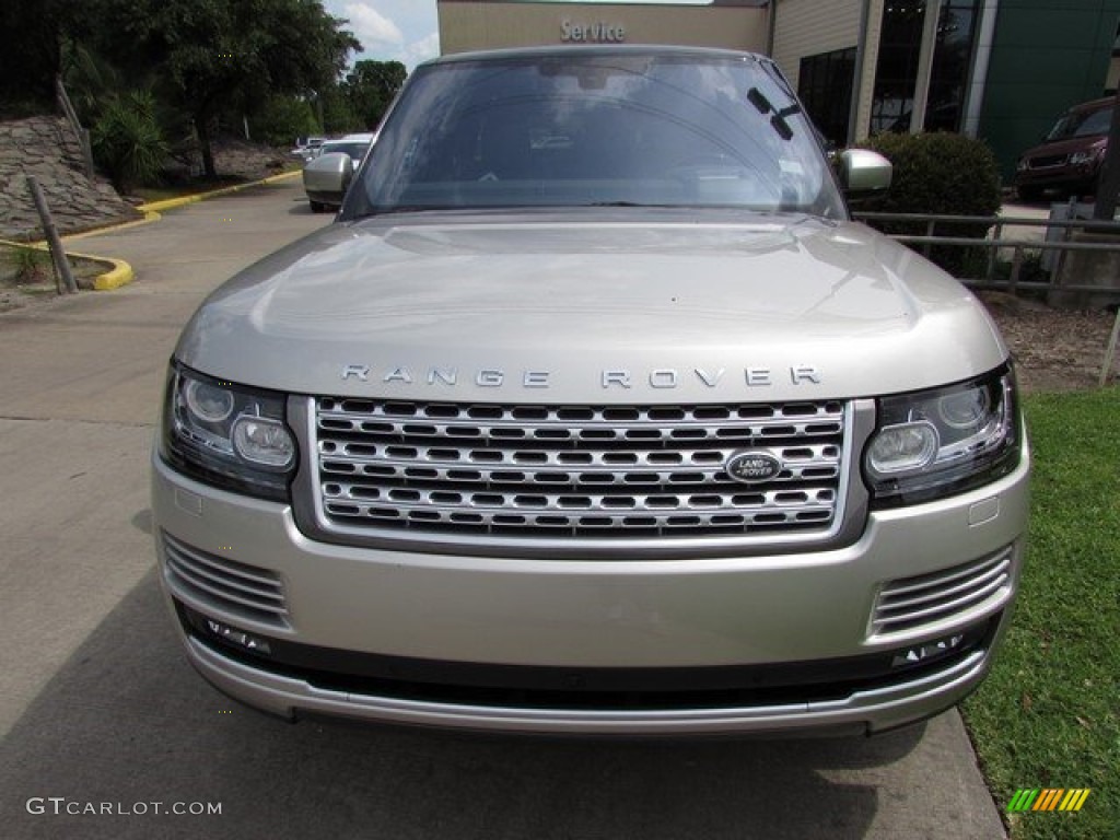 2016 Range Rover Supercharged - Aruba Metallic / Ebony/Ebony photo #12