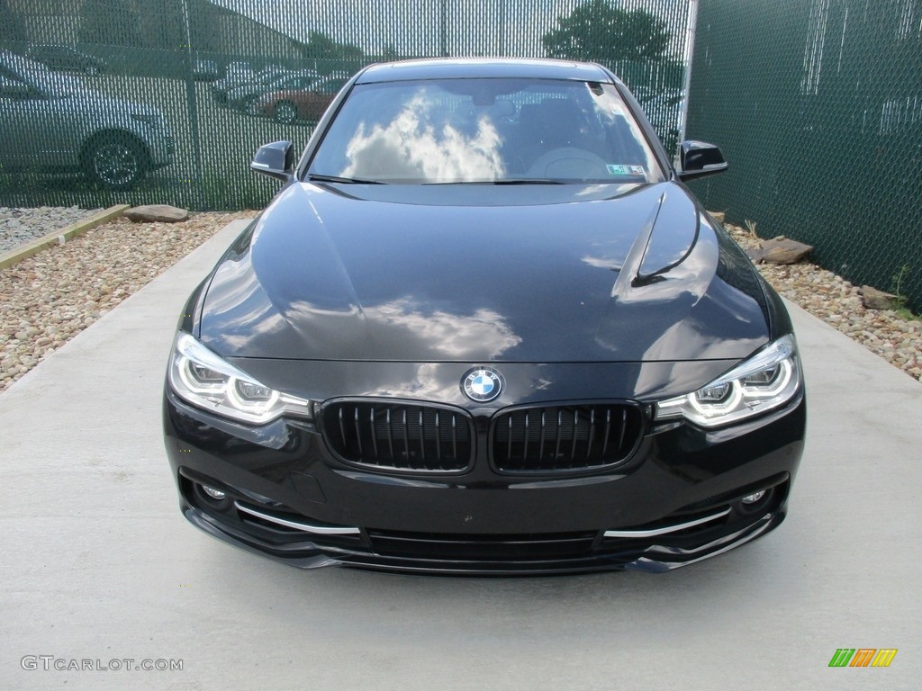 2016 3 Series 340i xDrive Sedan - Jet Black / Black photo #6