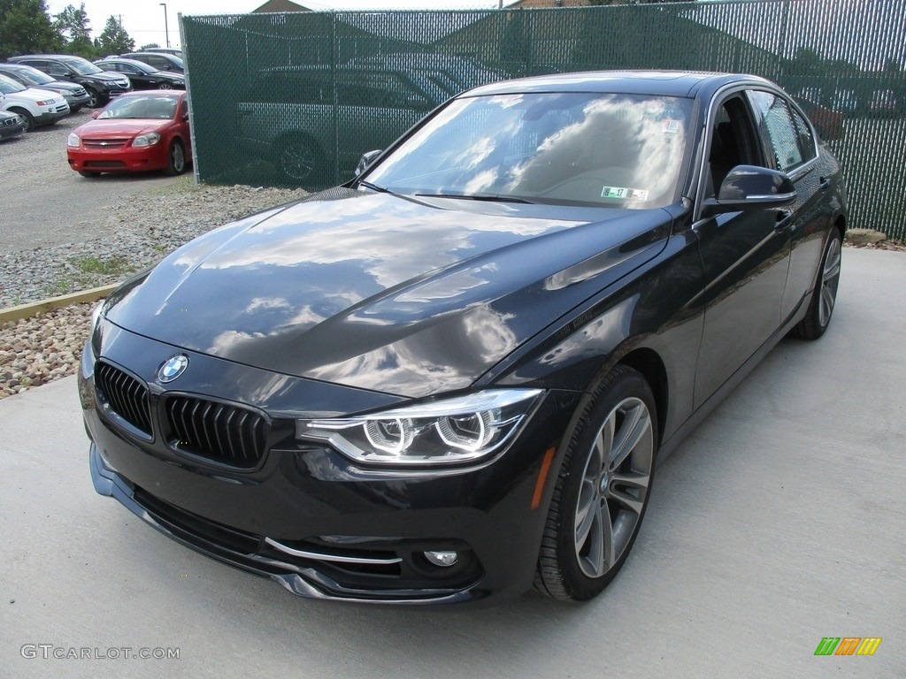 2016 3 Series 340i xDrive Sedan - Jet Black / Black photo #7