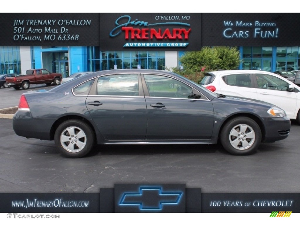 2009 Impala LT - Slate Metallic / Ebony photo #1