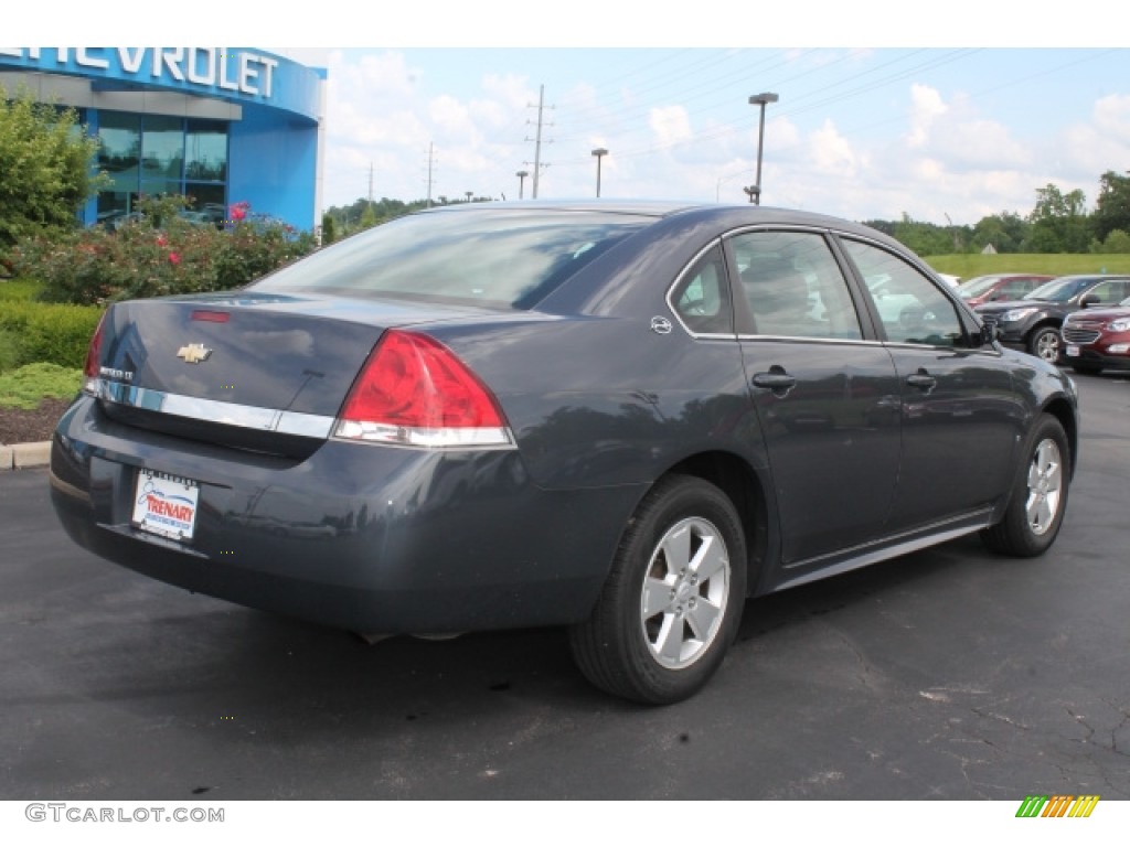 2009 Impala LT - Slate Metallic / Ebony photo #3