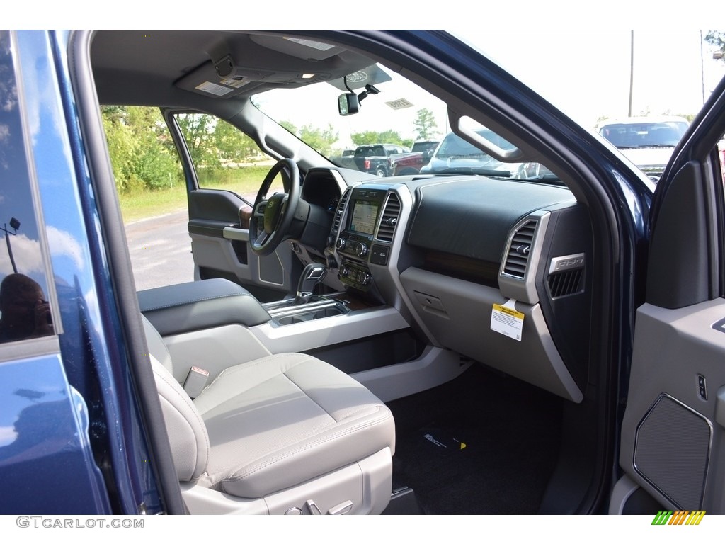 2016 F150 XLT SuperCrew 4x4 - Blue Jeans / Medium Earth Gray photo #27