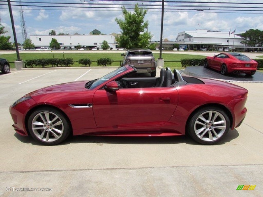 2016 F-TYPE S AWD Convertible - Italian Racing Red Metallic / Jet photo #10