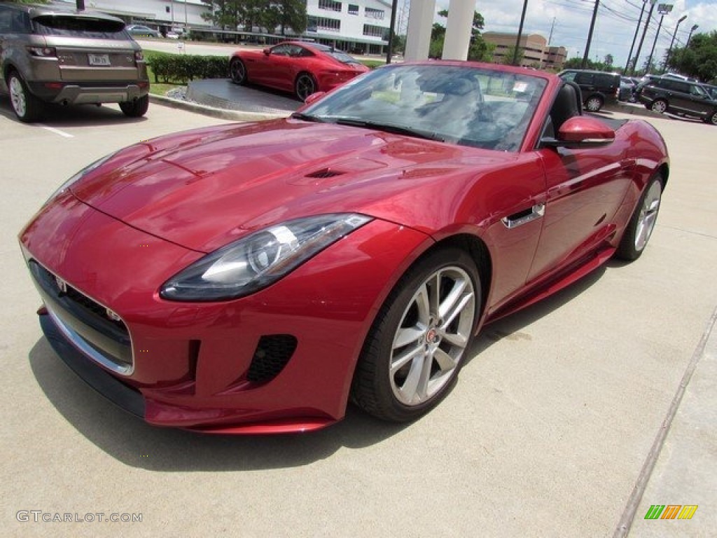 2016 F-TYPE S AWD Convertible - Italian Racing Red Metallic / Jet photo #11