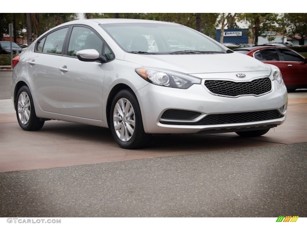 Bright Silver Kia Forte