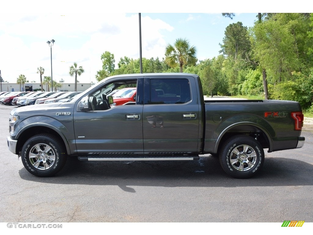 2016 F150 XLT SuperCrew 4x4 - Magnetic / Medium Earth Gray photo #8