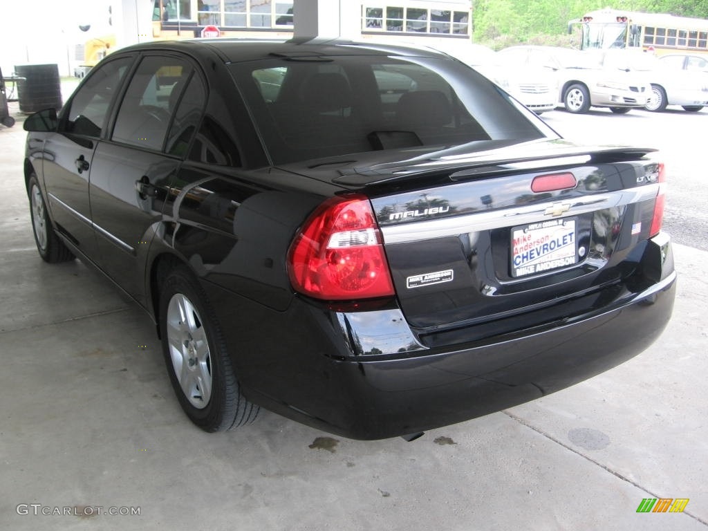 2006 Malibu LT V6 Sedan - Black / Ebony Black photo #3