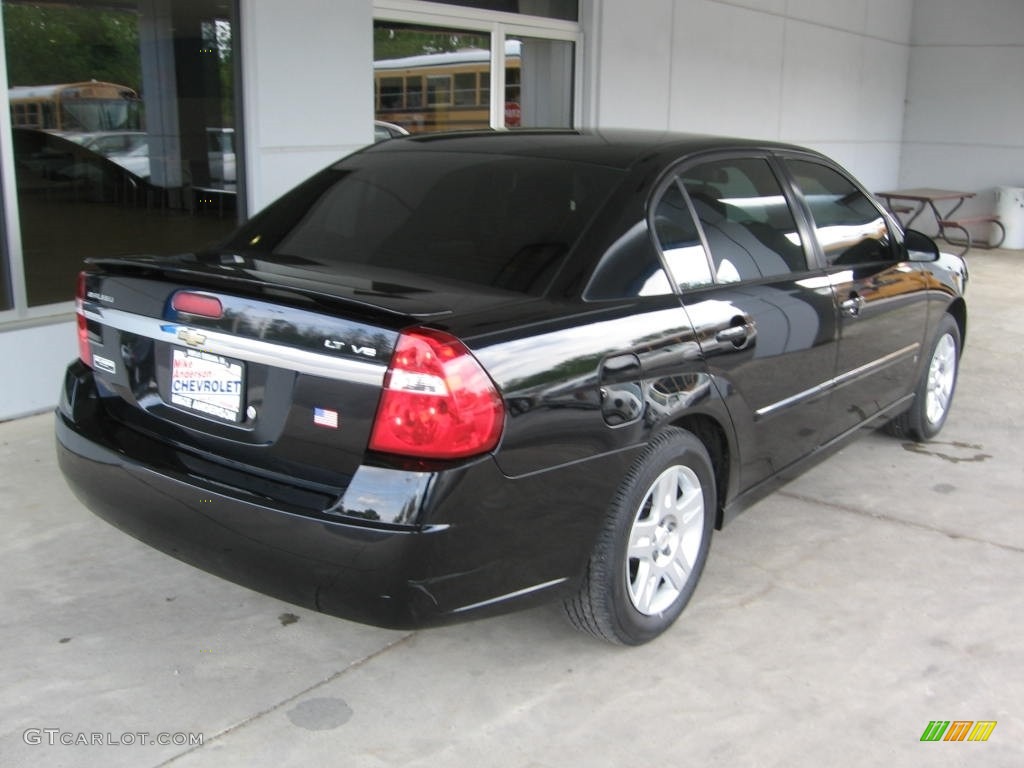 2006 Malibu LT V6 Sedan - Black / Ebony Black photo #18