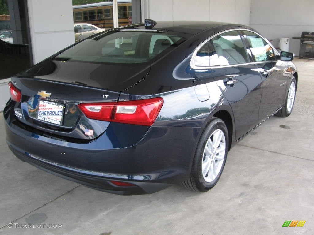 2016 Malibu LT - Blue Velvet Metallic / Dark Atmosphere/Medium Ash Gray photo #17