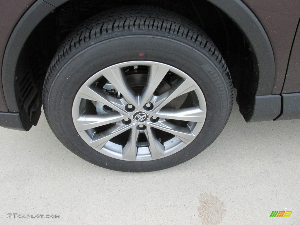 2016 RAV4 Limited - Black Currant Metallic / Black photo #11