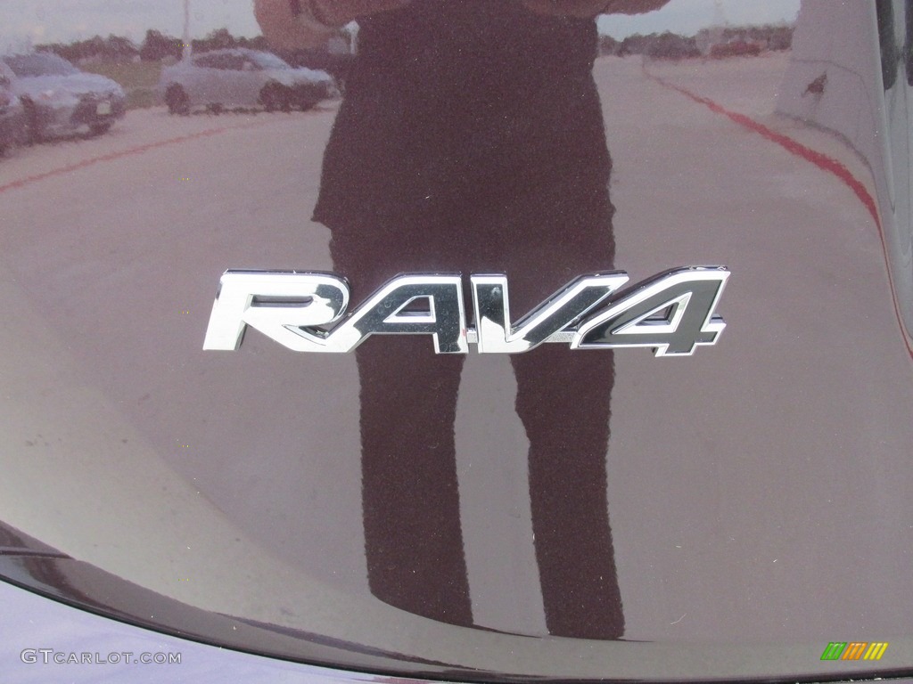 2016 RAV4 Limited - Black Currant Metallic / Black photo #13