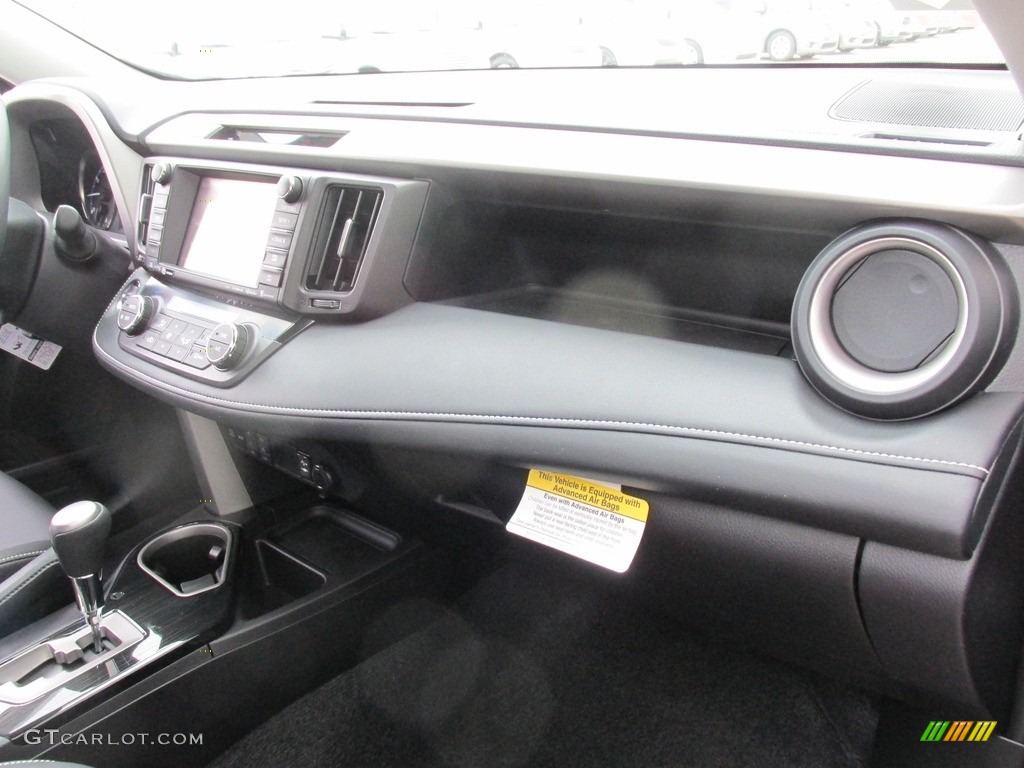 2016 RAV4 Limited - Black Currant Metallic / Black photo #15