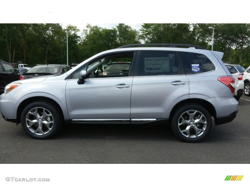 2016 Forester 2.5i Touring - Ice Silver Metallic / Black photo #3