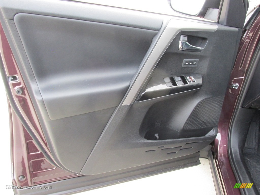 2016 RAV4 Limited - Black Currant Metallic / Black photo #20