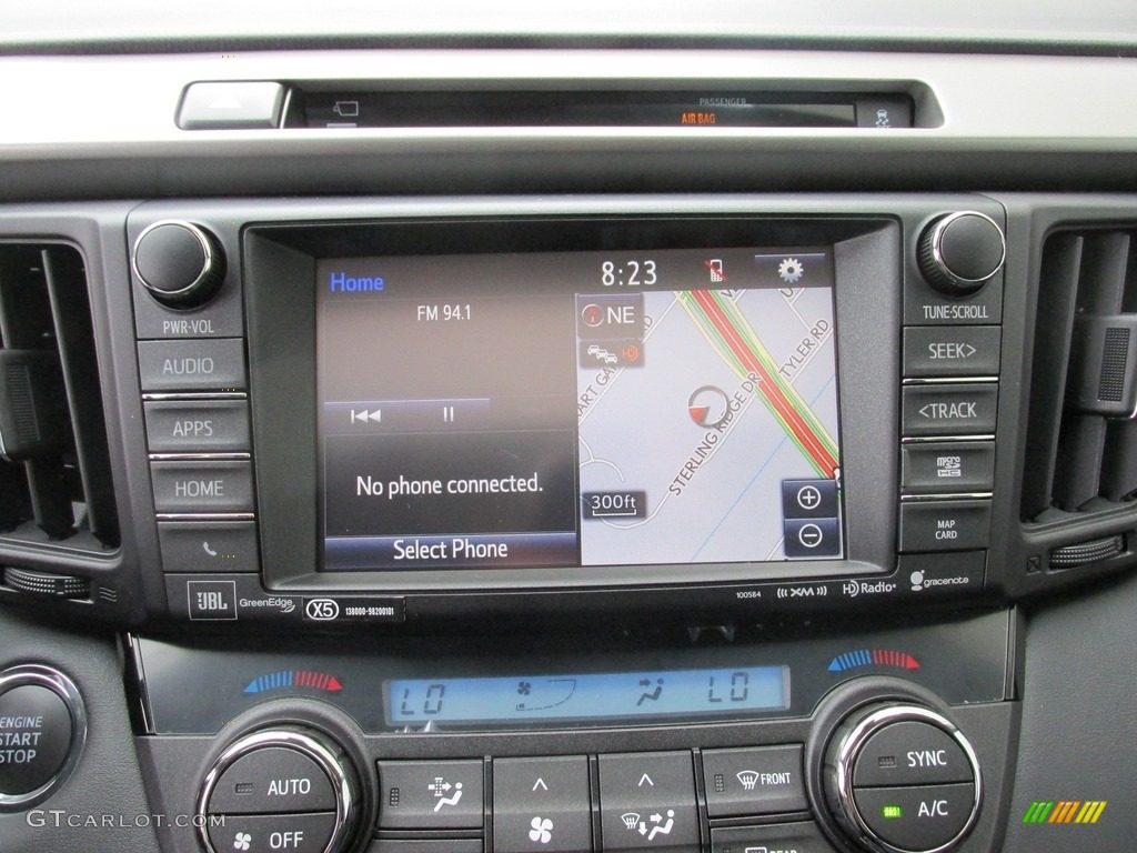 2016 RAV4 Limited - Black Currant Metallic / Black photo #27