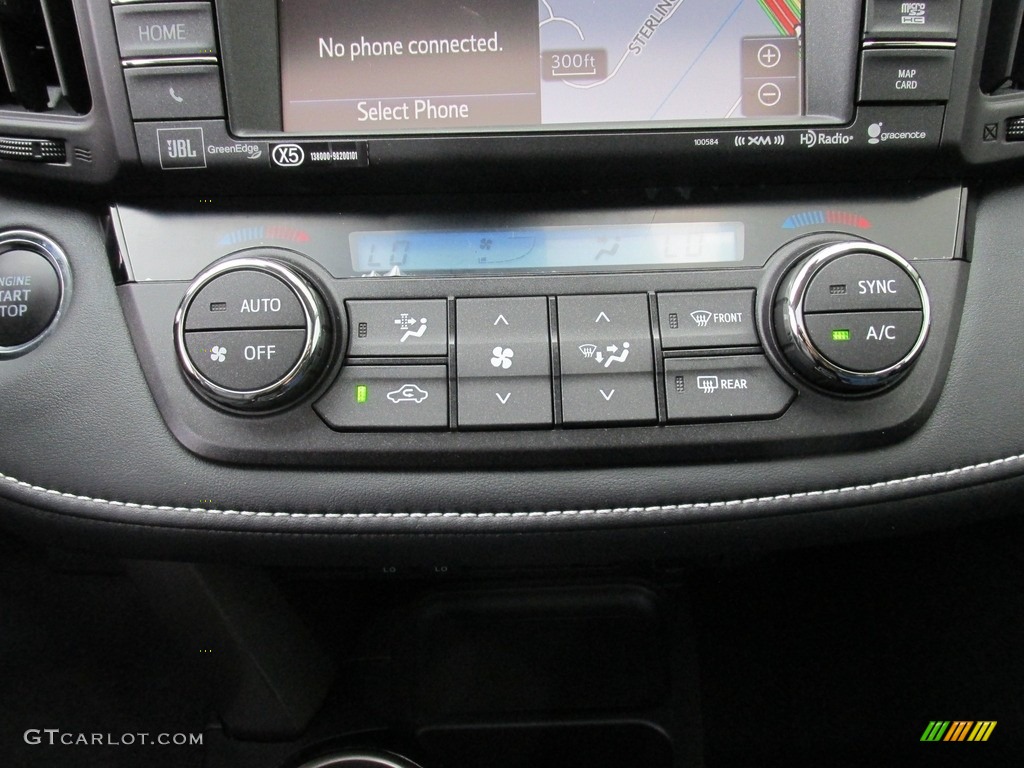 2016 RAV4 Limited - Black Currant Metallic / Black photo #28
