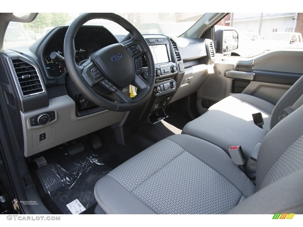 2016 F150 XLT SuperCrew 4x4 - Shadow Black / Medium Earth Gray photo #7