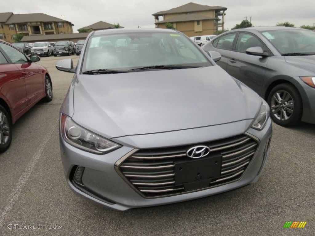 2017 Elantra Limited - Gray / Gray photo #2