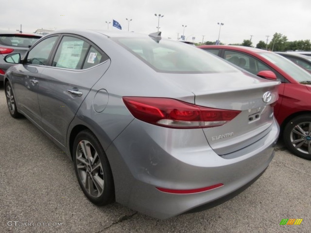 2017 Elantra Limited - Gray / Gray photo #7
