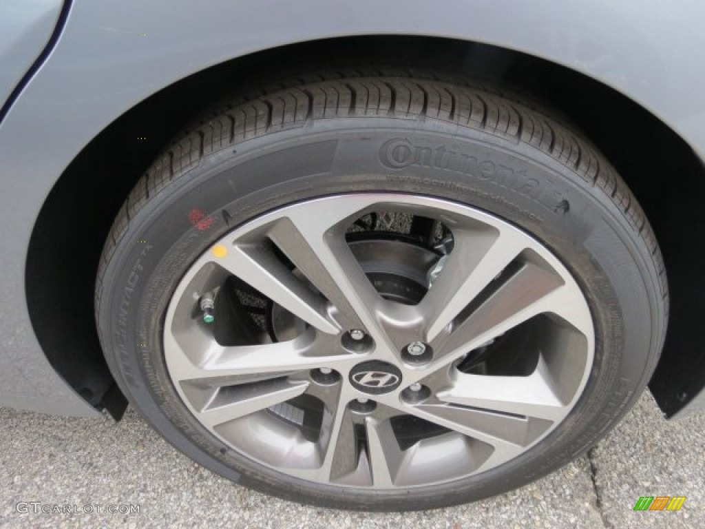 2017 Elantra Limited - Gray / Gray photo #8