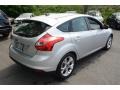 2013 Ingot Silver Ford Focus Titanium Hatchback  photo #6