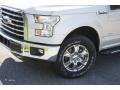 2016 Ingot Silver Ford F150 XLT SuperCab 4x4  photo #2