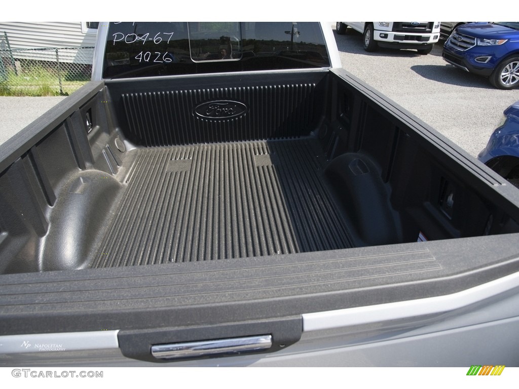 2016 F150 XLT SuperCab 4x4 - Ingot Silver / Medium Earth Gray photo #5