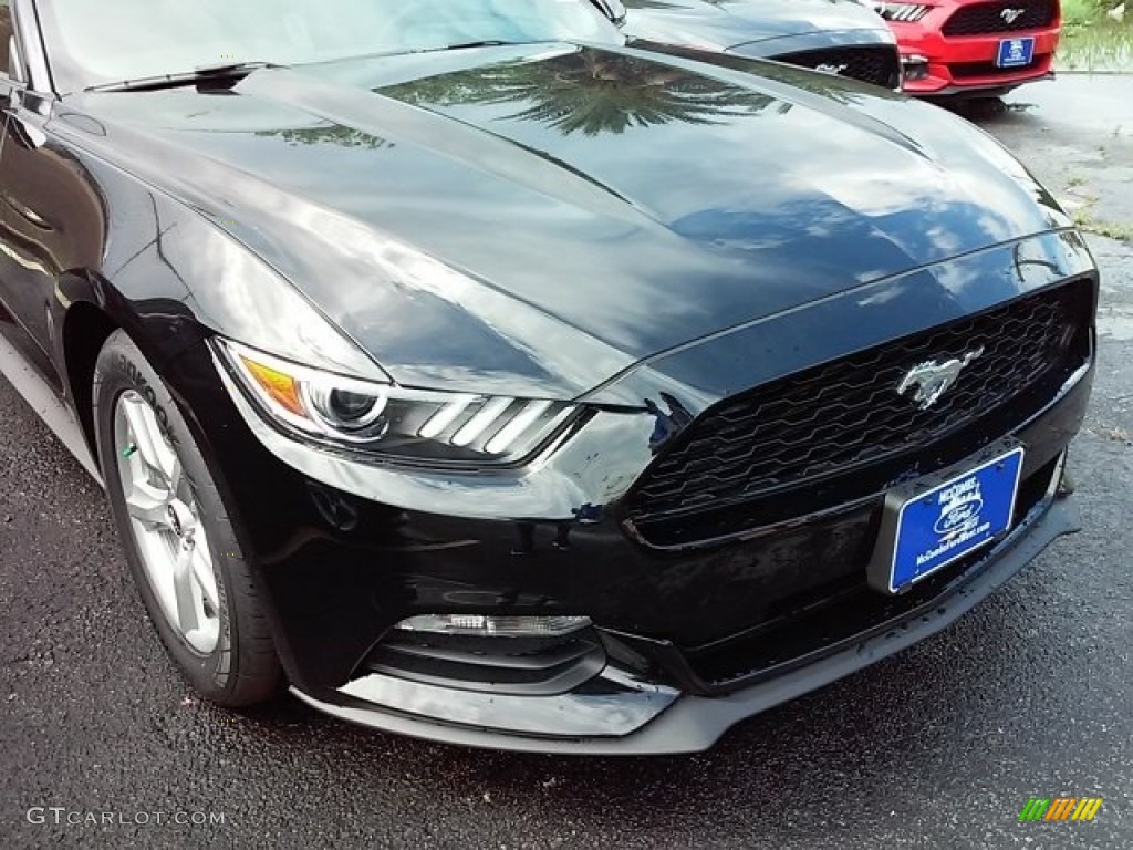 2016 Mustang V6 Coupe - Shadow Black / Ebony photo #3