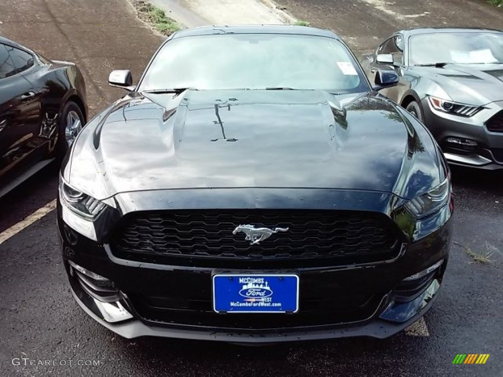 2016 Mustang V6 Coupe - Shadow Black / Ebony photo #13