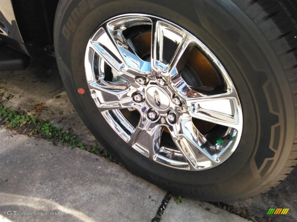 2016 F150 XLT SuperCrew - Blue Jeans / Medium Earth Gray photo #3