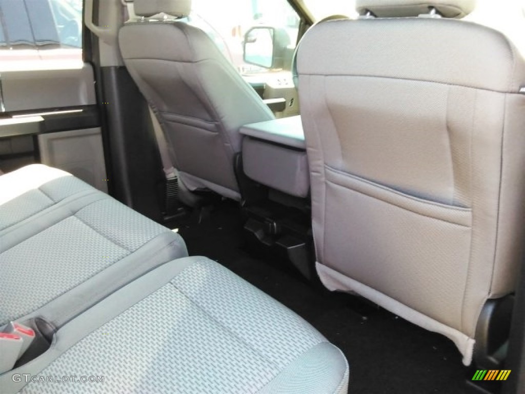 2016 F150 XLT SuperCrew - Blue Jeans / Medium Earth Gray photo #11
