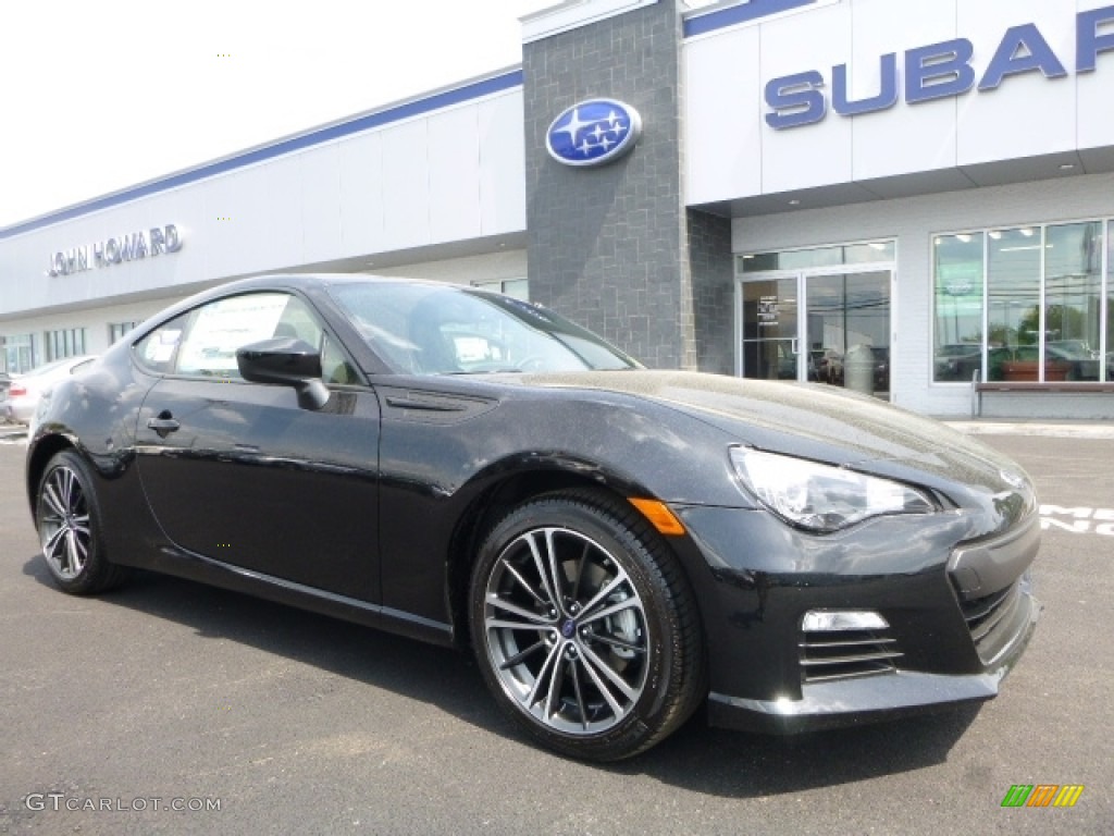 2016 BRZ Premium - Crystal Black Silica / Black photo #1
