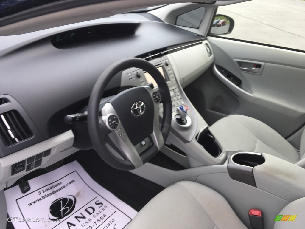 2012 Prius 3rd Gen Two Hybrid - Nautical Blue Metallic / Bisque photo #5