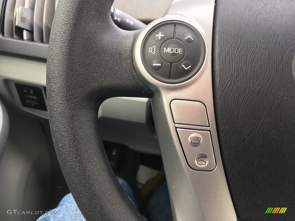 2012 Prius 3rd Gen Two Hybrid - Nautical Blue Metallic / Bisque photo #12