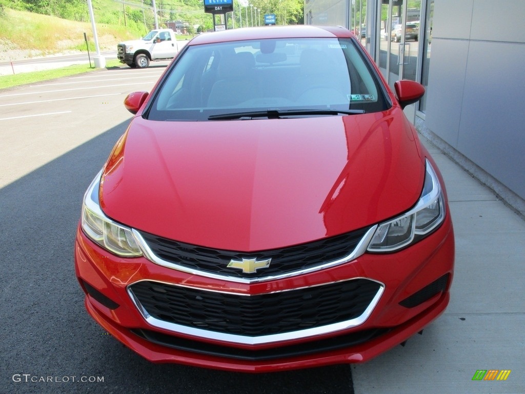 2016 Cruze LS Sedan - Red Hot / Jet Black photo #9