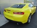Bright Yellow - Camaro LT Coupe Photo No. 4