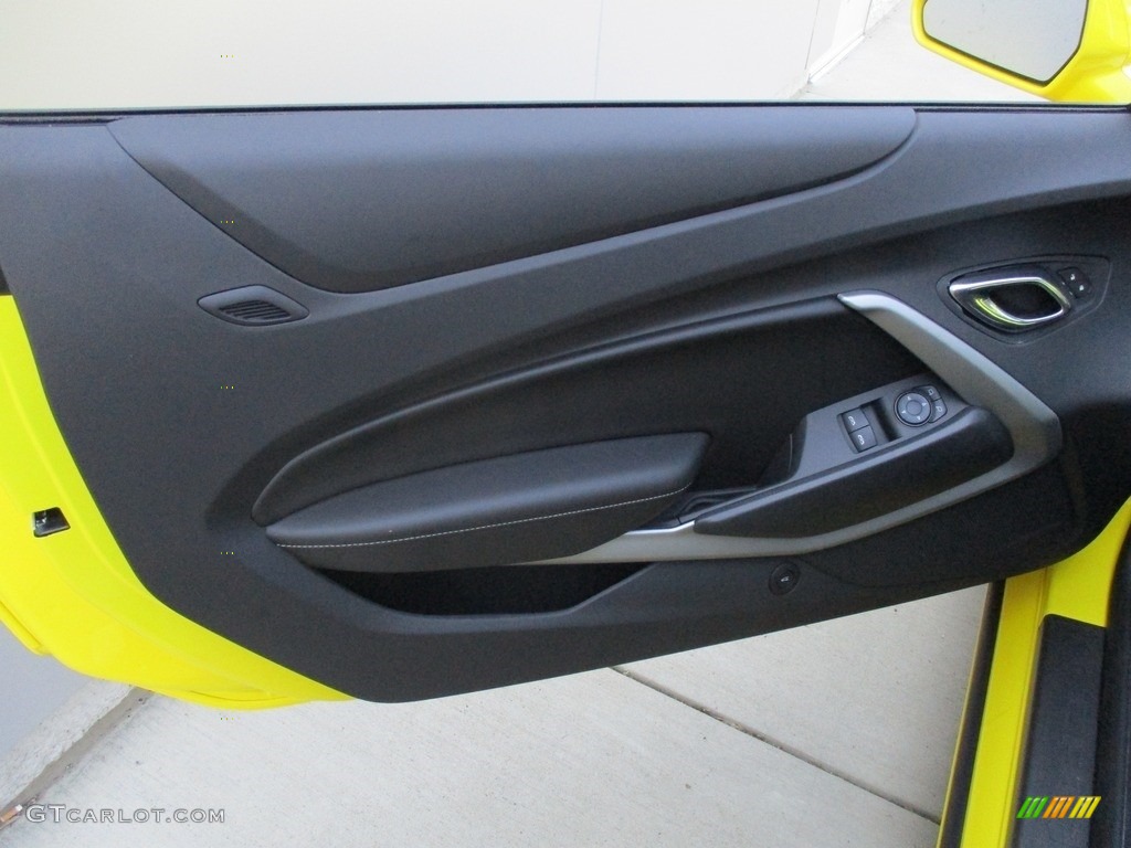 2016 Camaro LT Coupe - Bright Yellow / Jet Black photo #13