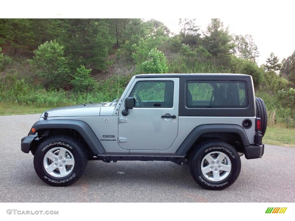 2016 Wrangler Sport - Billet Silver Metallic / Black photo #1