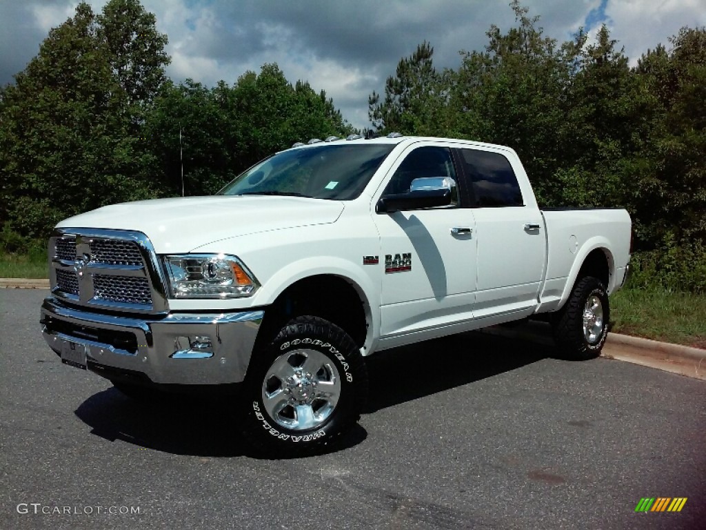 Bright White 2016 Ram 2500 Power Wagon Laramie Crew Cab 4x4 Exterior Photo #113394540