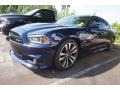 2014 Jazz Blue Pearl Dodge Charger SRT8  photo #1