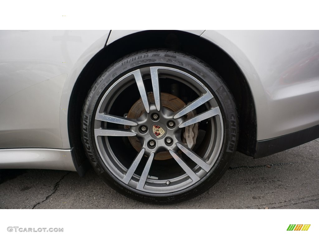 2011 Panamera 4S - Platinum Silver Metallic / Black photo #10