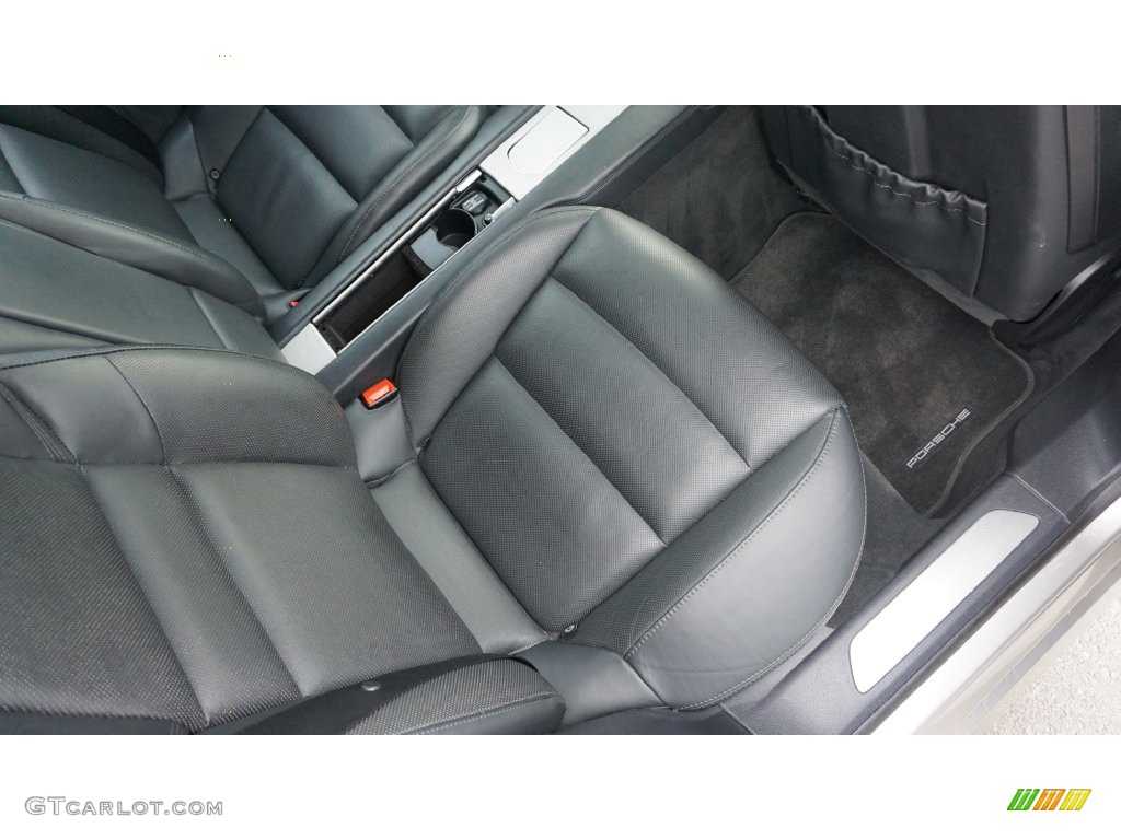 2011 Panamera 4S - Platinum Silver Metallic / Black photo #18
