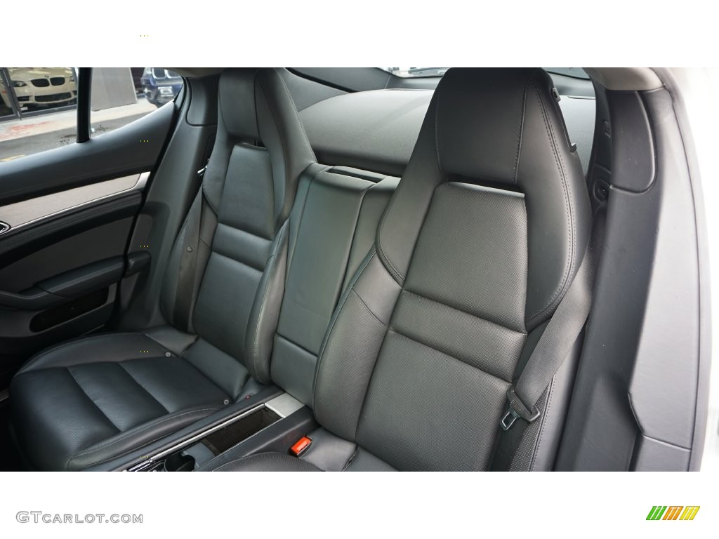 2011 Panamera 4S - Platinum Silver Metallic / Black photo #21