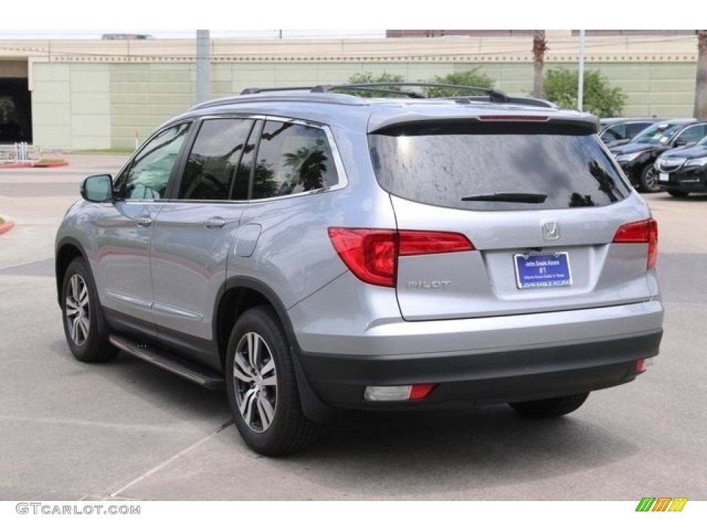 2016 Pilot EX-L - Lunar Silver Metallic / Gray photo #5