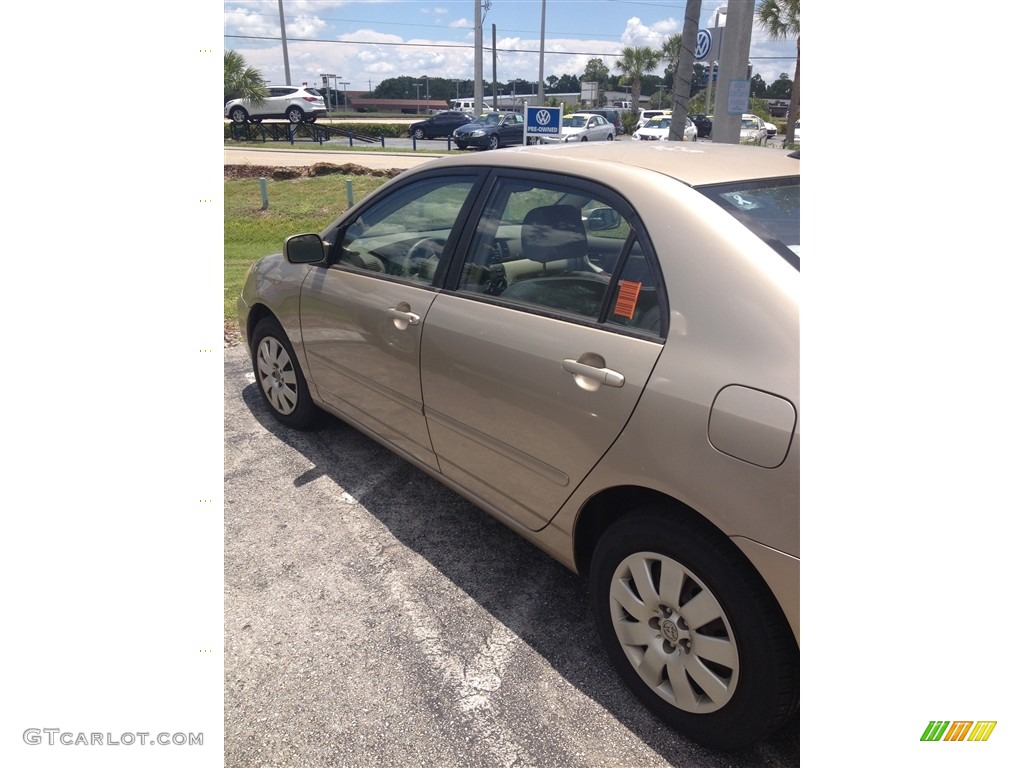2004 Corolla CE - Moonshadow Gray Metallic / Light Gray photo #2